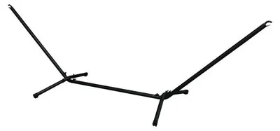 Image de Support pour hamac en métal - Gris anthracite - L 324 x P 98 x H 98 cm