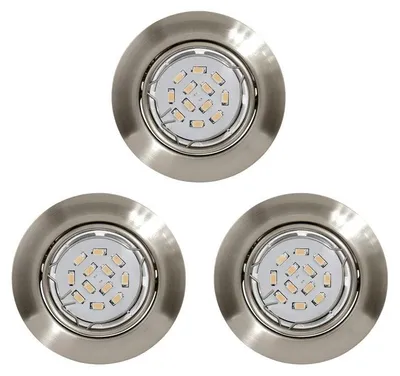 Image de Eglo 94408 Peneto lampe encastrée acier nickel mat