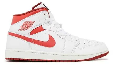 Produktbild von Air Jordan 1 Mid SE Dune Red - EU: 49.5