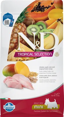 Produktbild von Farmina Pet Food 8010276042231, Adult, jede Rasse, Huhn, Fruits, 1,5 kg