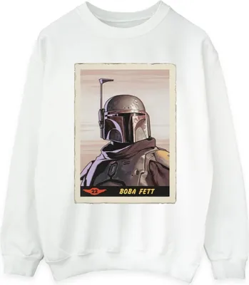 Produktbild von Star Wars - "The Mandalorian" Sweatshirt für Damen BI39326 (S) (Weiß)