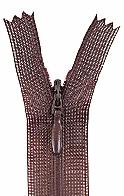 Produktbild von 50 Reißverschlüsse spiral verdeckt, 18cm, unteilbar, unsichtbar, Farbe:304 mustang