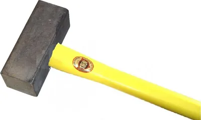Produktbild von THOR Blei Hammer, Vierkant 50x130 mm, 3.700 g, mit Fiberglas Stiel