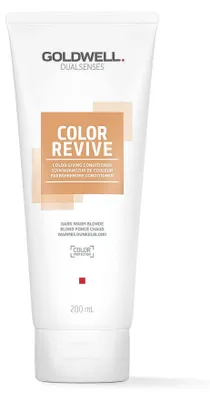 Obrázek produktu pro Goldwell Dualsenses Color Revive Conditioner Dark Warm Blonde vyživující kondicionér pro oživení teplých blond odstínů vlasů 200 ml