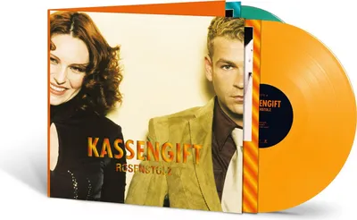 Obrázek produktu pro Rosenstolz: Kassengift (remastered) (Limited Edition) (Orange & Petrol Vinyl)