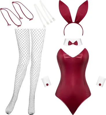 Productafbeelding van Konijnenkostuum Dames - Rolspel Set - Feestelijke Verkleedpartij - Compleet Accessoirespakket - Maat XL - Wit en Zwart