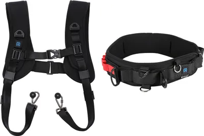 Produktbild von Fotografie Gürtel Umfassendes Set Double Shoulder Strap Fotografisch Ausrüstung schwarz