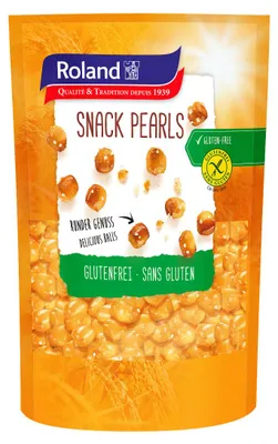 Produktbild von Roland Mini Pearls glutenfrei 90 g / Knabbergebäck