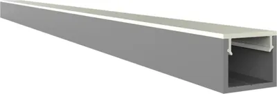 Produktbild von Ultraslim LED Alu Aufbauprofil 2m Exo-A0-8 (8mm) –| Flaches Aluminiumprofil für LED-Strips