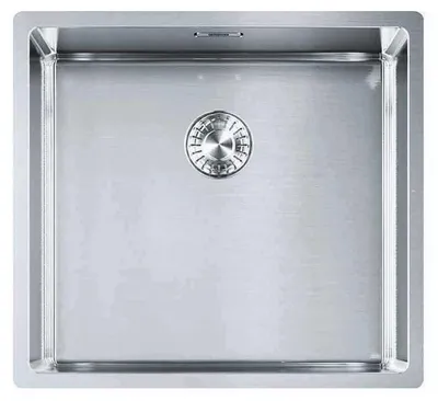 Immagine prodotto di Franke Maris lavello sottopiano in acciaio inox BXX 110-45 lavello a pulsante in acciaio inox da 55 cm 122.0375.260