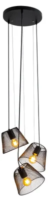 Image de Korie Lampe à suspendre E27 Ø30cm noir