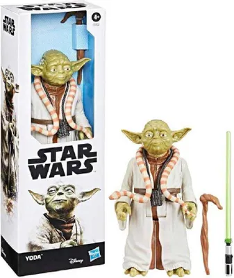 Produktbild von Hasbro Star Wars Titan Yoda Figur    One Size
