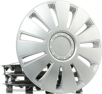 Produktbild von 4 Stück 16 Zoll Radkappen Silber Radzierblenden Auto Radblenden