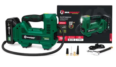 Produktbild von MAPOWER MPAC03 Akku-Kompressor 20 V, 2000 mAh, 150 PSI