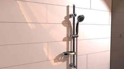 Produktbild von SCHÜTTE Duschset FRESH, Duschkopf mit Schlauch und Halterung, Duschsystem ohne Armatur, Wellness Duschkopf mit 7 Strahlarten und Wasserstopp