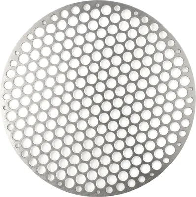 Produktbild von Grillrost Rundes Grillnetz aus Edelstahl, Grillmatte, Kohleofen, Dampfnetze, Grillrost, antihaftbeschichtetes Grillgitter, wiederverwendbare Grillmatt