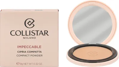Produktbild von Collistar Impeccable, Cappuccino, Beige, Topf, Gepresstes Puder, Matte, Natürlich/Natur, 9 g
