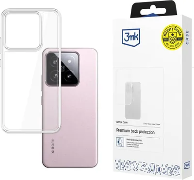 Produktbild von 3mk Schutzhülle Armor Case Cover für Xiaomi 14 transparent  Backcover