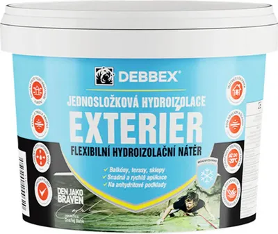 Obrázek produktu pro Hydroizolace DEN BRAVEN Exteriér jednosložková 13 kg