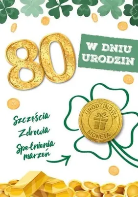 Produktbild von Geburtstagskarte 80 – Armin Style