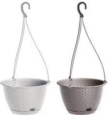 Produktbild von PROREGAL Blumentopf Retro Rund w 240, weiß