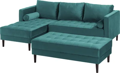 Produktbild von home24 Ecksofa - Samt