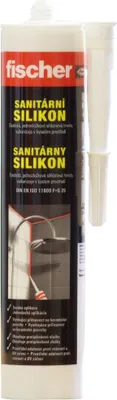 Produktbild von FISCHER Sanitärsilikon transparent – 310 ml