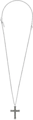 Immagine prodotto di Polizia PEAGN0033702 Collana da uomo con croce Black Whiz