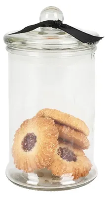 Produktbild von Vorratsglas 300ml transparent Vorratsdose Dekoglas Gewürzglas Bonbonglas Glas