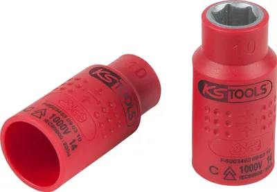 Produktbild von KS Tools 3/8" Isolierte Stecknuss, 10mm
