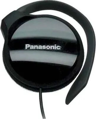 Obrázek produktu pro Panasonic RP-HS46E-K, Kabel, 20 - 20000 Hz, Hudba, 16 g, Sluchátka, Černá