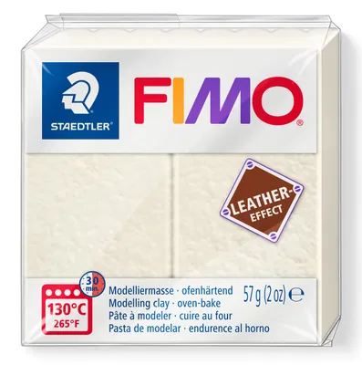 Zdjęcie produktu dla Staedtler FIMO 8010, Glinka do modelowania, Kość słoniowa, Dorosły, 1 szt., 1 kol., 130 °C