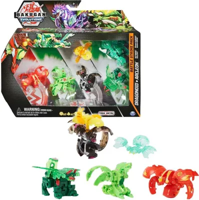 Zdjęcie produktu dla Bakugan BTB CoreBkgnS5 37AD DrgndTrllRdBlck GML, Bączek do rzucania, 6 lat(a)