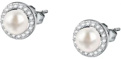 Produktbild von Silver earrings with pearls Pearl SAER51