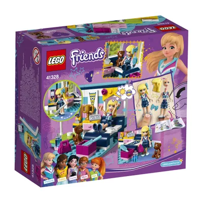 Obrázok produktu pre LEGO Friends Stephanie's Bedroom, Stavebnica, 6 rok / roky, 1 kusov, 1,24 kg