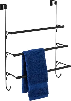 Imagen del producto de Toallero de puerta - Color negro