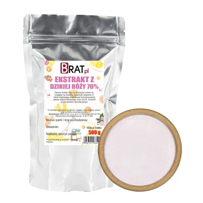 Immagine prodotto di Estratto di rosa canina 70% 500g Brat.pl
