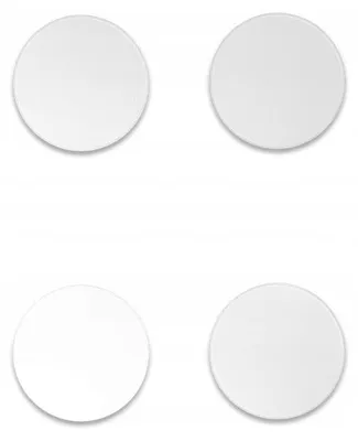 Produktbild von Mouse Feet Ice 8mm 0.7mm Teflon-Mausfüße Rund Montage-Kit
