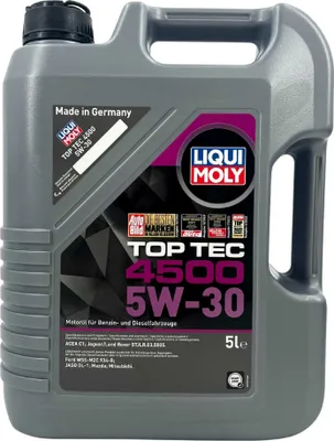 Produktbild von LIQUI MOLY Top Tec 4500 für 5W-30 5 Liter Motoröl Motorenöl WSS-M2C934-B STJLR.03.5005 Öl