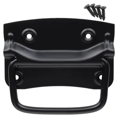 Produktbild von SOTECH Kistengriff 120 x 80 mm – Stahl schwarz (2 Stück)