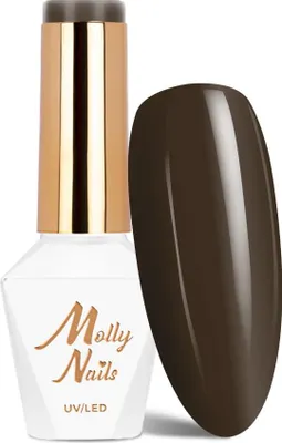 Obrázok produktu pre Molly Nails Choco Dreams Truffle HEMA/Di-HEMA-freier Hybrid-Nagellack, 8 g, č. 357