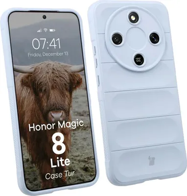 Produktbild von Robuste Handyhülle für Honor Magic8 Lite, Bizon Case Tur, Hellblau