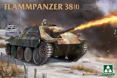 Produktbild von Takom TAK2180 - 1:35 Flammpanzer 38(t) - Neu