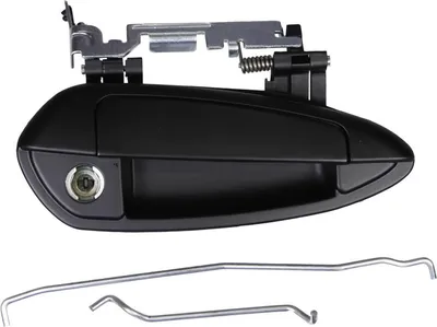 Image de Poignée de porte extérieure avant droite noire Fiat Grande Punto 05-09 735498775