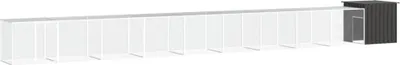 Produktbild von Stabli Möbel Hühnerkäfig Anthrazit 1000x91x100 cm Verzinkter Stahl CC7522272