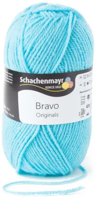 Zdjęcie produktu dla Schachenmayr Bravo Originals 08324 Turquoise Przędza dziewiarska