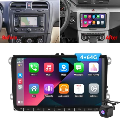 Obrázok produktu pre Autorádio – Multimediálne autorádio – Autostereó – Autorádio – Autorádio 1-DIN – 9-palcový dotykový displej