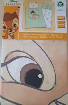 Produktbild von Disney Bambi - Wendebettwäsche - 65/100 x 160 x 210 cm