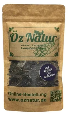Zdjęcie produktu dla Öz Nature | Suszona bazylia Dark Opal 30g