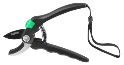 Produktbild von Gartenschere Amboss Brüder Mannesmann M63100, 20 cm, rot, Gartenwerkzeug